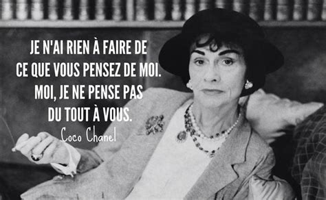 citation de chanel